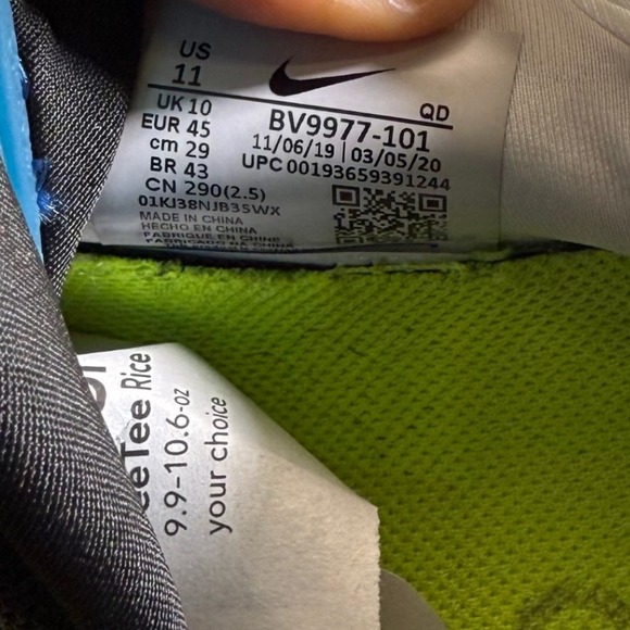 Nike Air Max 2090‎ Volt Teal Black Athletic Running Shoes Mens - Picture 7 of 7